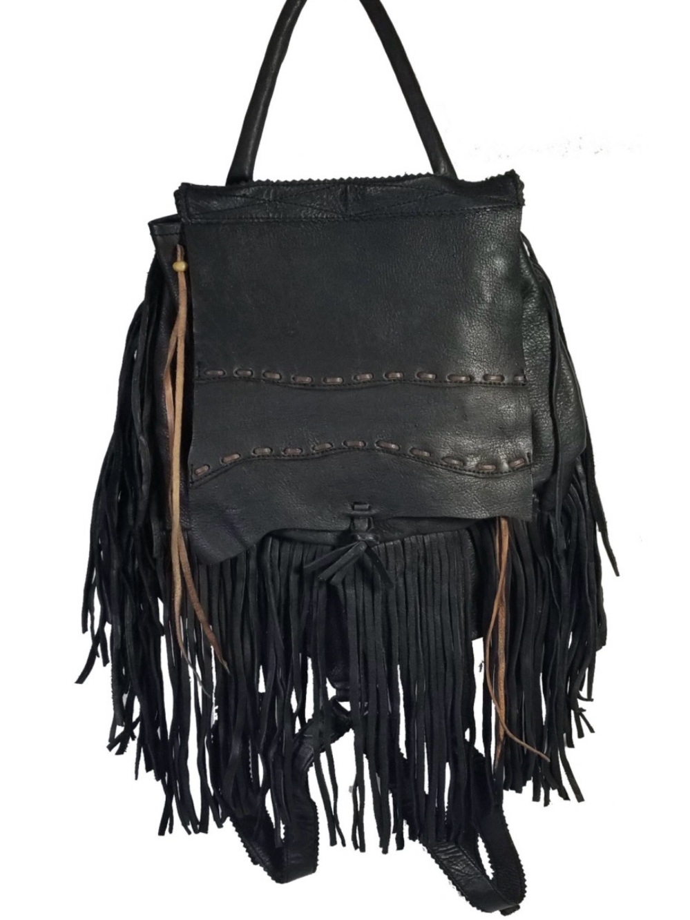 Fringe Leather backpack- Brand: Kobler Inc (a specialized Western and southern